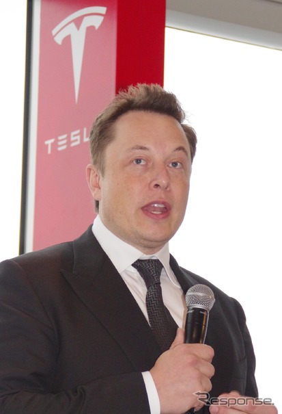 テスラモーターズ、イーロン・マスクCEO