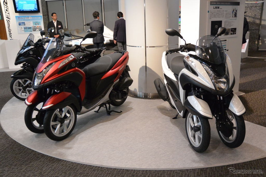 ヤマハ 3輪バイクトリシティの国内受注が5000台超 年内計画上方修正 レスポンス Response Jp