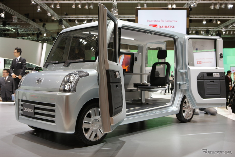 ダイハツ 軽自動車最大の室内空間を持つ新型車を11月に発表 レスポンス Response Jp