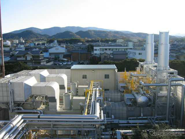 横浜ゴム、主力のタイヤ工場でコジェネを稼動