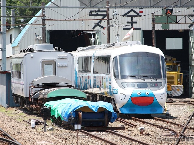 「富士急電車まつり2014」は11月9日開催。河口湖・富士山・下吉田3駅を会場にイベントを行う。写真は富士山駅の近くにある鉄道技術センター。