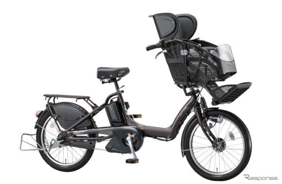 3人乗り対応子乗せ自転車の2015年モデル、ブリヂストンサイクルが発売 