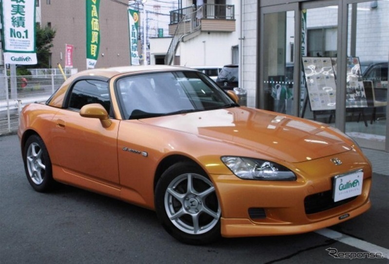 取り扱い車の例。写真はホンダS2000