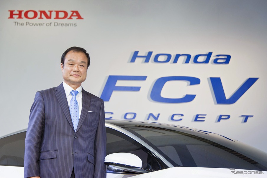 ホンダ FCV コンセプトと伊東孝紳社長
