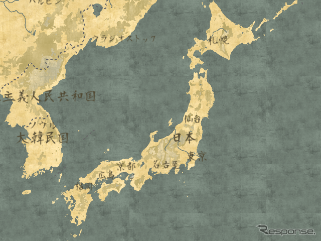インクリメントp Mapfan Apiの選べる地図デザインに古地図風マップを追加 レスポンス Response Jp
