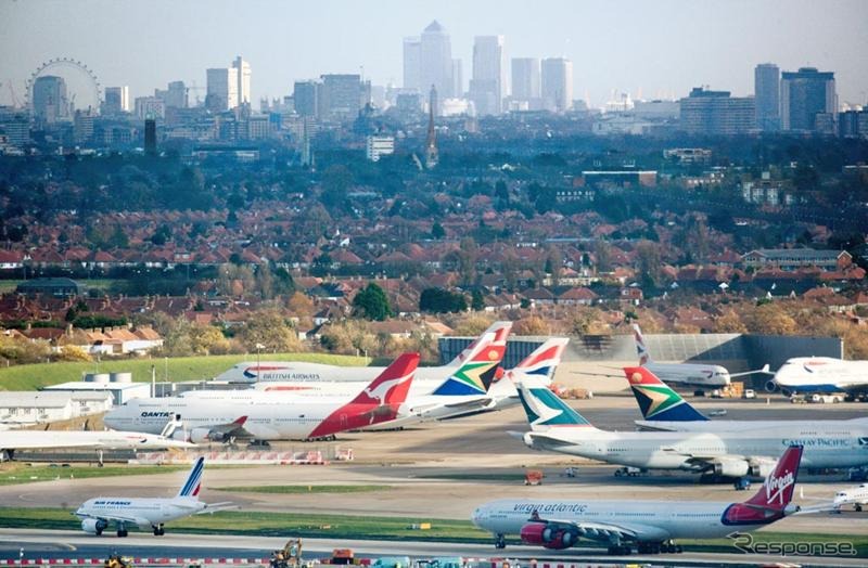 ロンドンの空