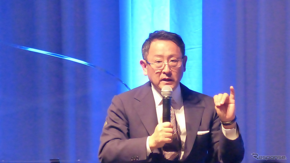 トヨタ代表取締役社長　豊田章男氏