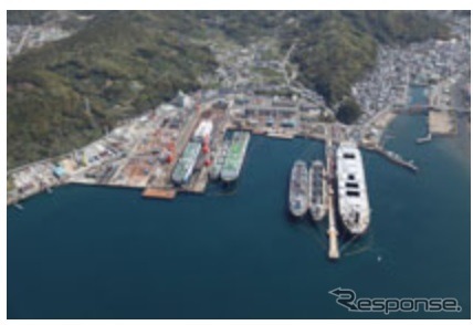 三井造船の船舶の修繕事業子会社MES由良を川崎重工と合弁化