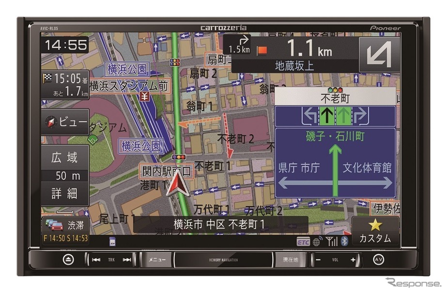 楽ナビ・AVIC-RL05
