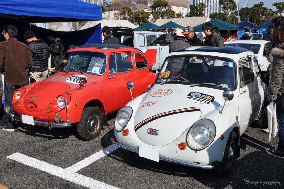 スバル360オーナーズクラブ（1969 ヤングSS、1966 サンバーなど）