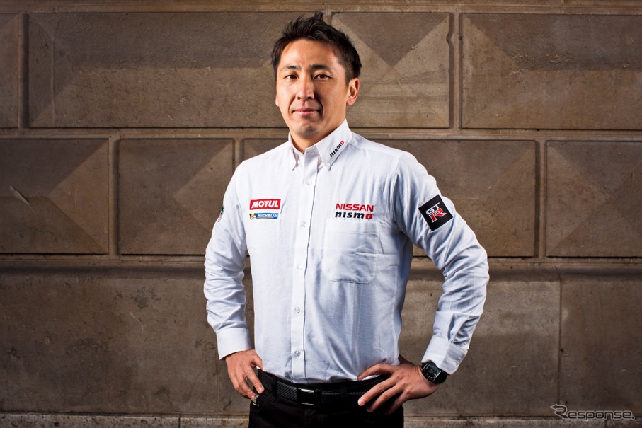 Nissan GT-R LM NISMOを駆ってのルマン24時間挑戦が決まった松田次生。