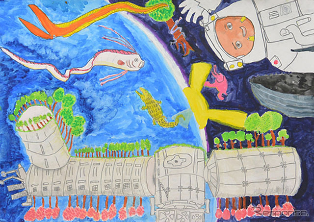 Gsユアサ 小学生eco絵画コンクールの入賞作品を発表 全国から1059作品の応募 レスポンス Response Jp