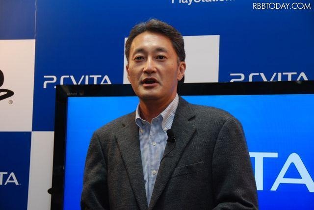 ソニーの社長兼CEO、平井一夫氏（資料画像）