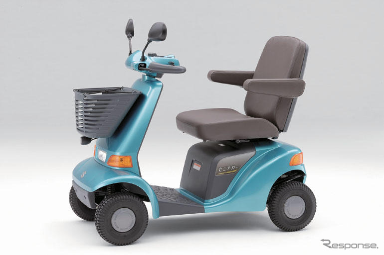 スズキ、セニアカーのカラーリングなどを変更して発売
