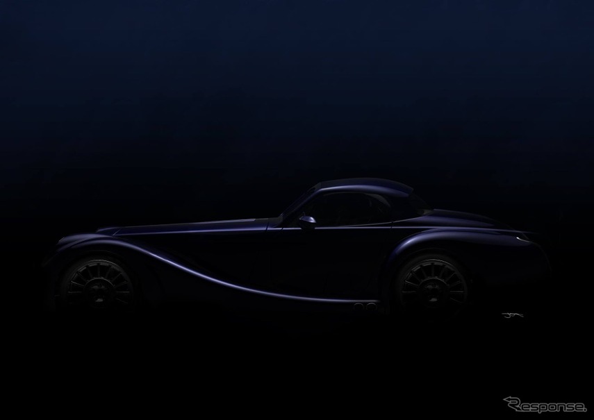 モーガン の新型スポーツカーの予告イメージ