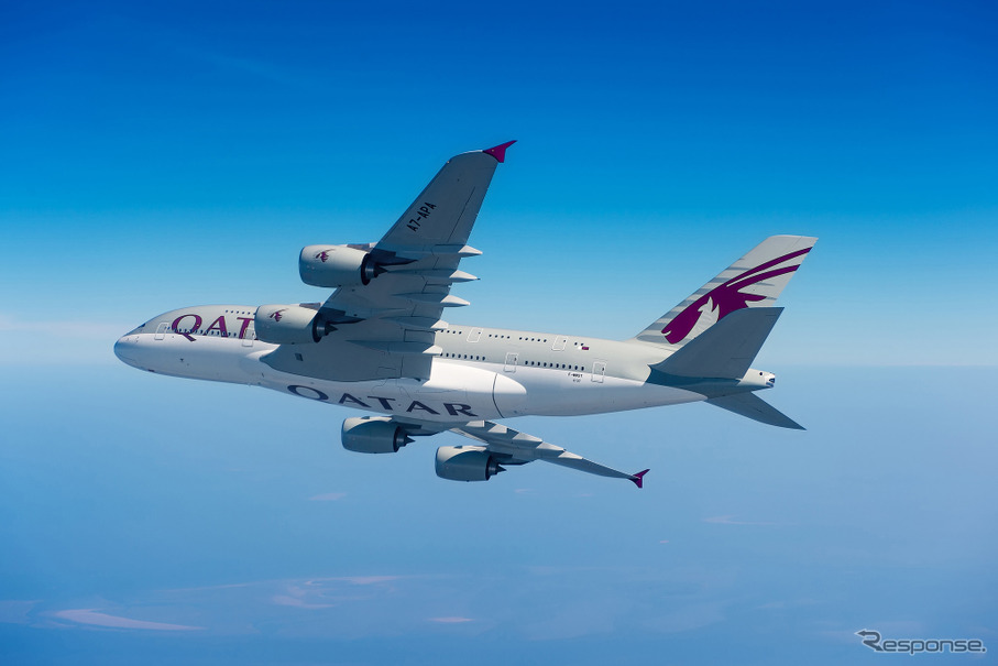 カタール航空の「エアバスA380」