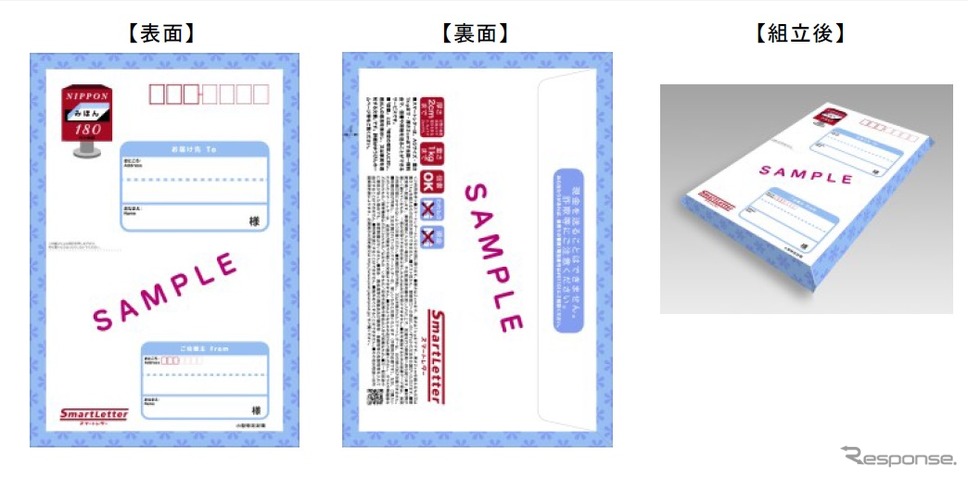 日本郵便が新サービス「スマートレター」の取扱いを開始
