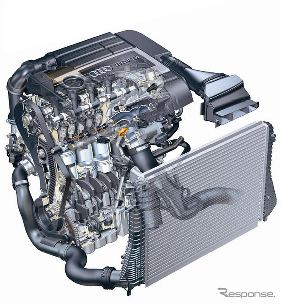 アウディ2.0TFSI エンジン、「Engine of the Year」2年連続受賞