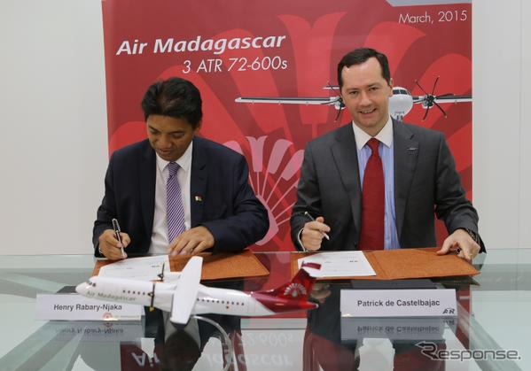 マダガスカル航空、ATR最新機材3機を購入