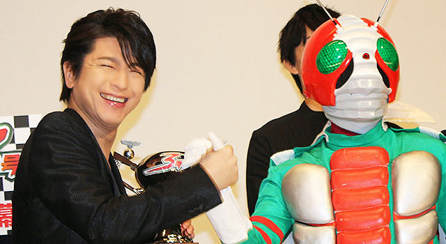 念願 仮面ライダー3号演じた及川光博 年後は死神博士 レスポンス Response Jp