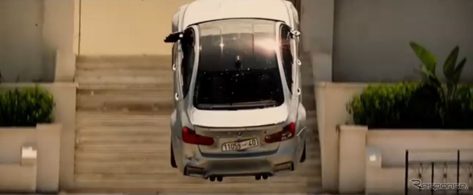『ミッション：インポッシブルローグ・ネイション』の予告映像に登場する新型BMWM3セダン