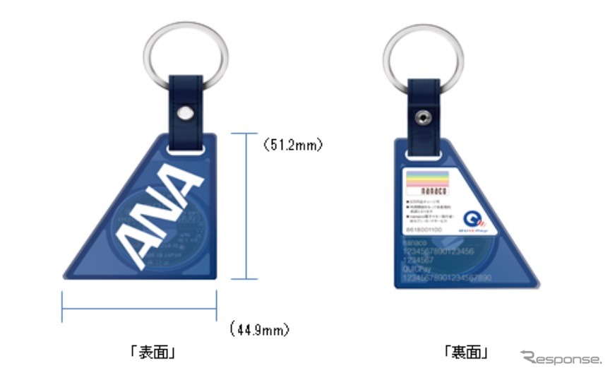 非接触決済ツール「ANA QUICPay＋nanaco」