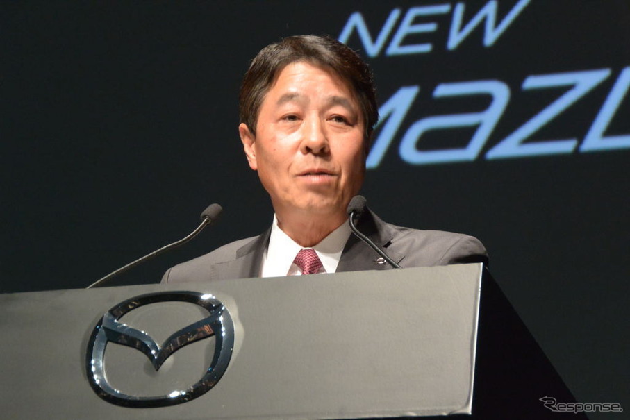 マツダ小飼社長「One Mazda の精神で」…入社式で550名を激励