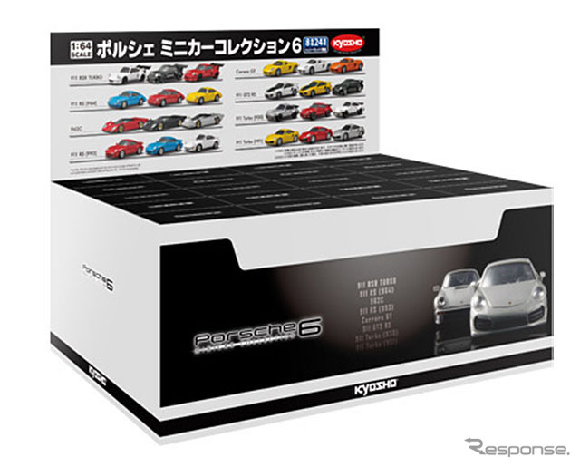 京商 ポルシェ ミニカーコレクション、第6弾をサークルK・サンクスで 京商 ポルシェ ミニカーコレクション、第6弾をサークルK・サンクスで