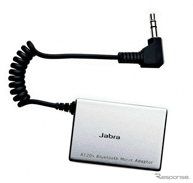 携帯音楽プレイヤーの展開アダプター…Jabra