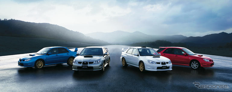 スバル インプレッサ WRX に上質感と安全装備を加えたモデルを追加
