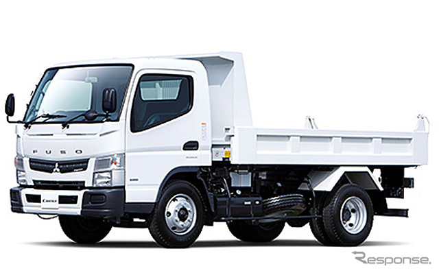 三菱ふそう 小型トラック キャンター に4トン積載ダンプを新設定 レスポンス Response Jp