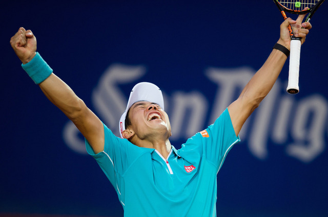 錦織圭がバルセロナ・オープンを連覇（2015年4月26日）