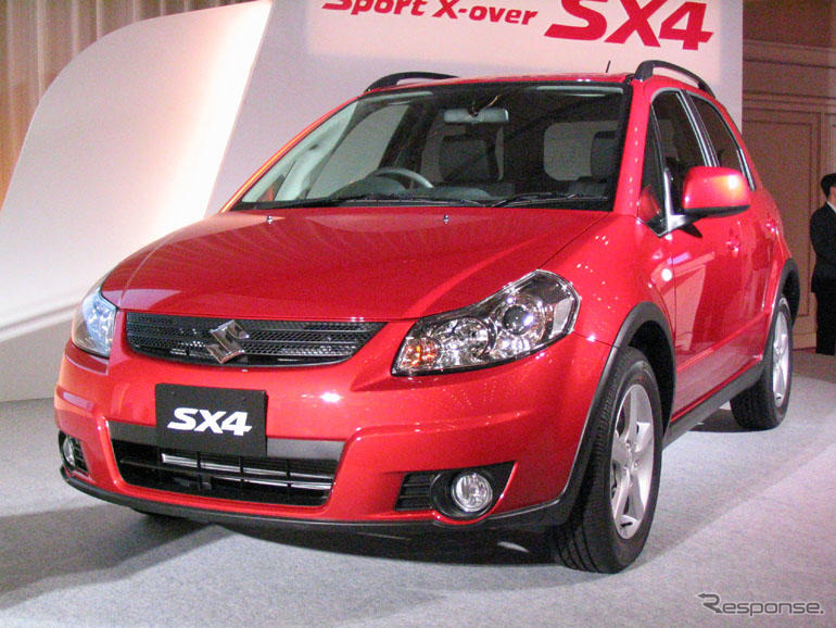 【スズキ SX4 発表】背高ワイド・ショートの新プロポーション
