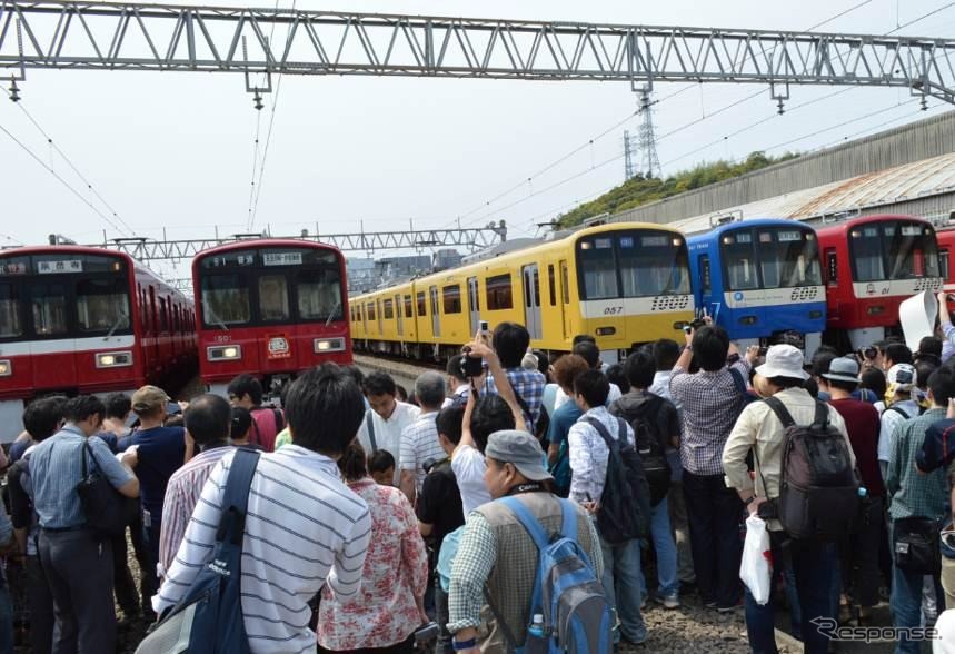 昨年開催された「ファミリー鉄道フェスタ」の様子。今年は5月24日に行われる。