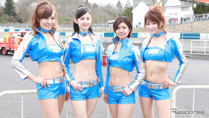 スーパーGT『apr Racing Angels』藤波由貴・REIKA・如月さえ・田中たかこ