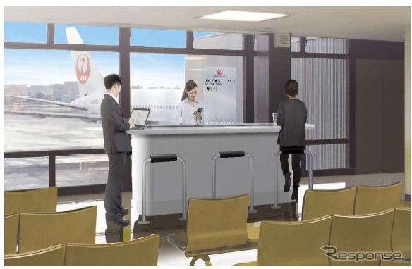 JAL充電ステーションのイメージ