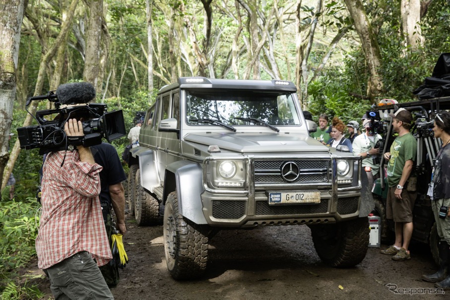 『ジュラシック・ワールド』に起用されたメルセデスG63 AMG 6×6