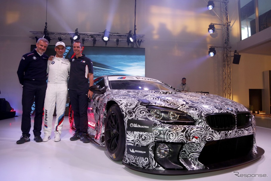 BMW M6 GT3 の開発プロトタイプ車