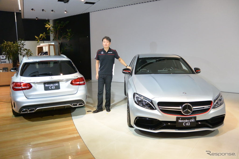 メルセデス AMG C63 発表会