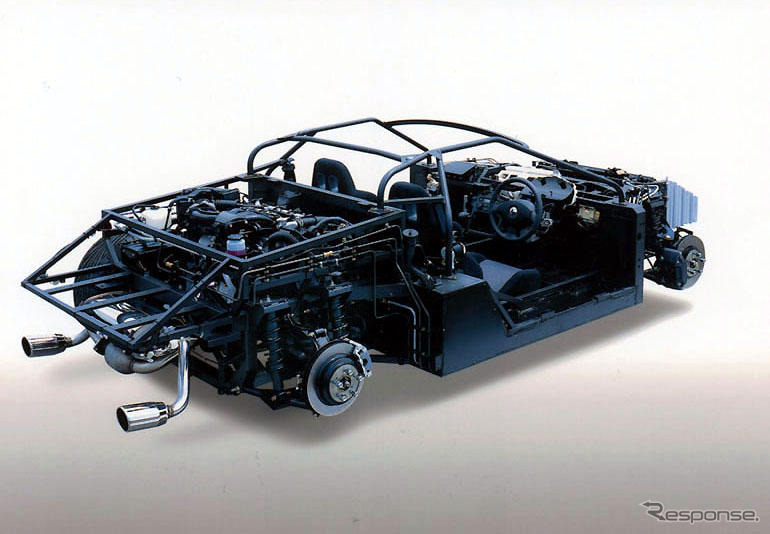 光岡自動車、オロチ用の自社設計シャーシを開発