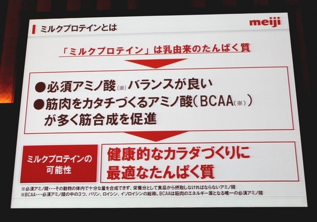 乳由来のたんぱく質「ミルクプロテイン」について