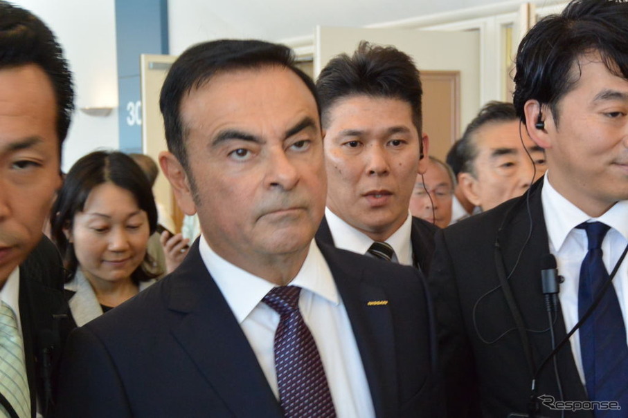 日産自動車 カルロス・ゴーン 社長
