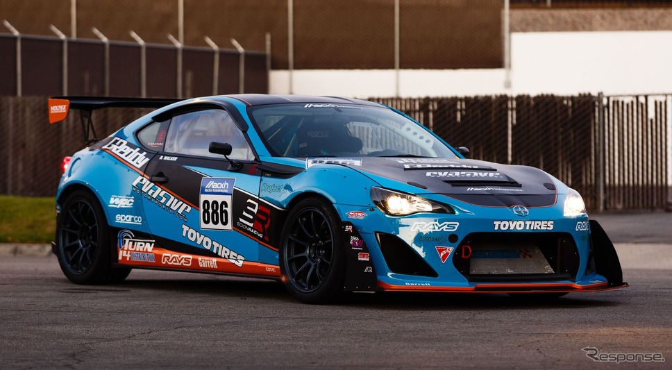 サイオンFR-S（トヨタ86）のパイクスピーク国際ヒルクライム参戦車両