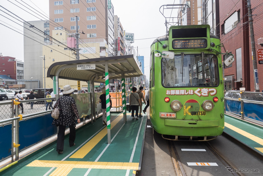 札幌市電、西4丁目停留場も移設…ループ化の一環