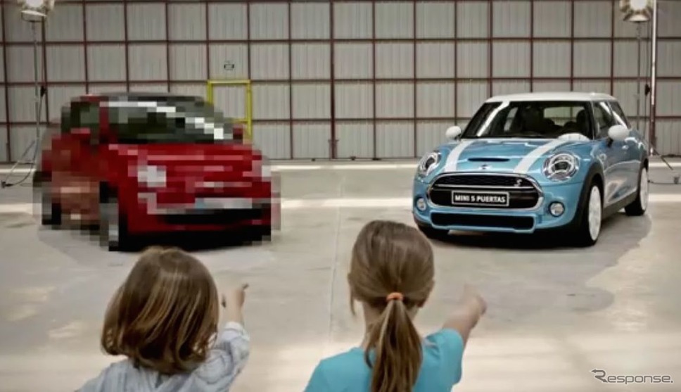 子ども達が好きな車はどっち Miniの比較cm 動画 レスポンス Response Jp
