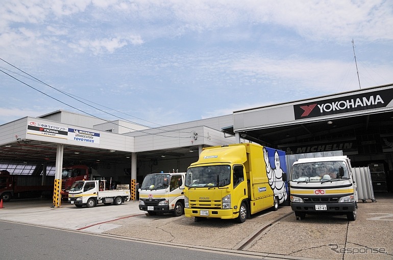 トラック バス用タイヤ販売店の知られざる世界 国内トップレベルの現場を見た レスポンス Response Jp トラック バス用タイヤ販売店の知られざる世界 国内トップレベルの現場を見た レスポンス Response Jp