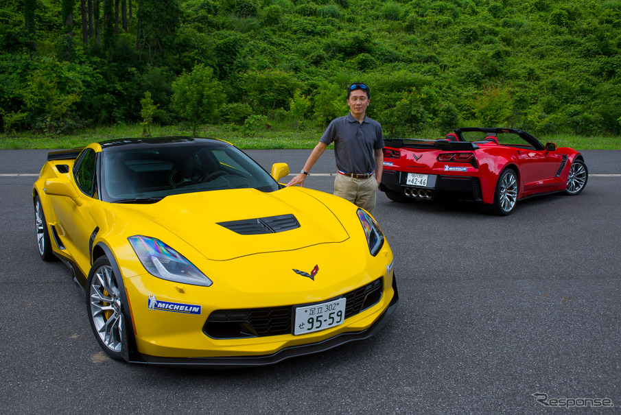 シボレー コルベット Z06 試乗 アクセル ひと踏み 100km Hオーバー 最強のアメリカンv8 桂伸一 レスポンス Response Jp