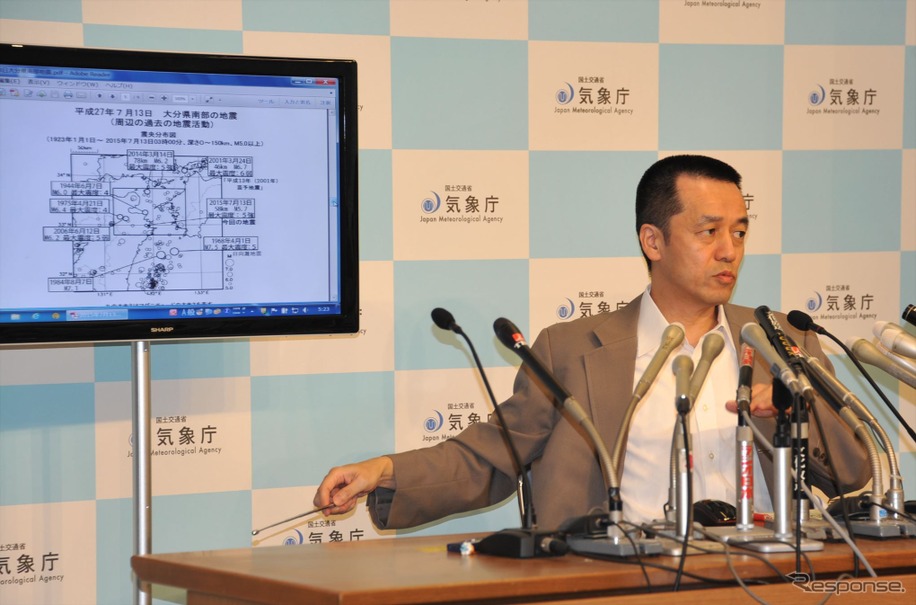 長谷川洋平地震津波監視課長（13日・気象庁）