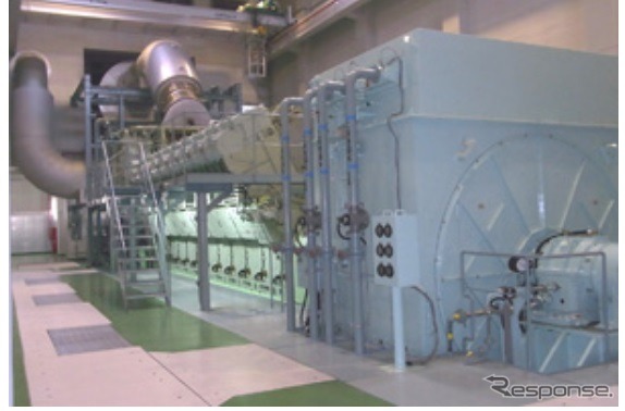 世界最大級、沖縄電力向け４サイクル中速ディーゼル発電設備