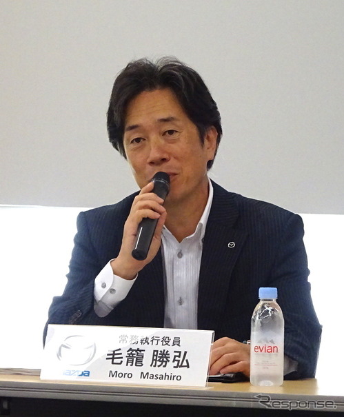 マツダ 毛籠勝弘常務執行役員